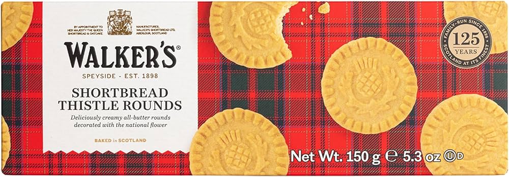 WALKER'S BUTTER THISTLE ROUNDS 150G | Murray Wholesale